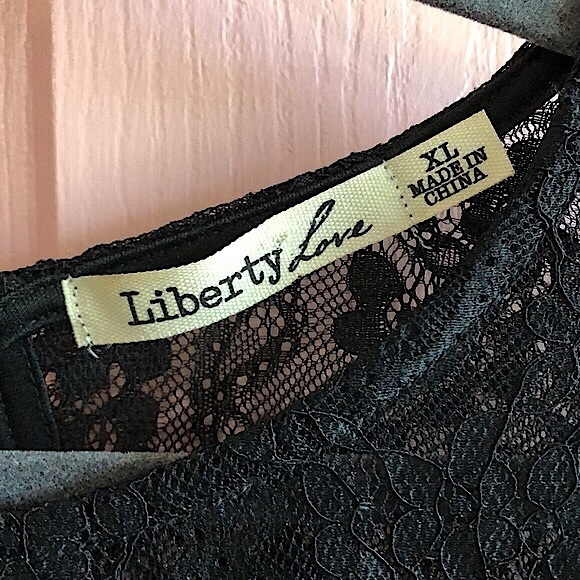 Liberty Love Women’s Black Lace  Dress - Size XL - Picture 5 of 6